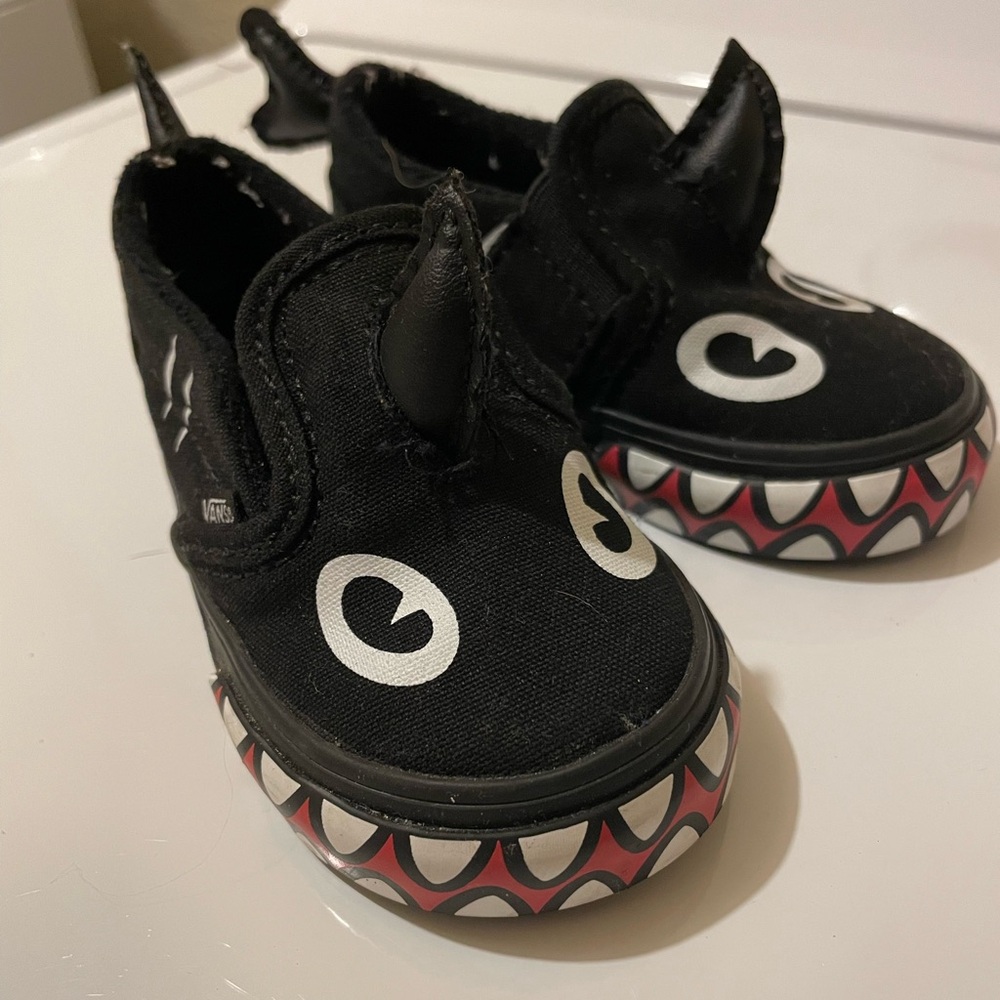 Shark week toddler vans